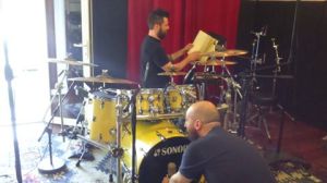 by over studio recording