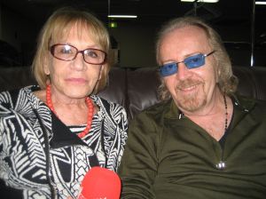 Luisa Perugini con Umberto Tozzi — presso Club Marconi.